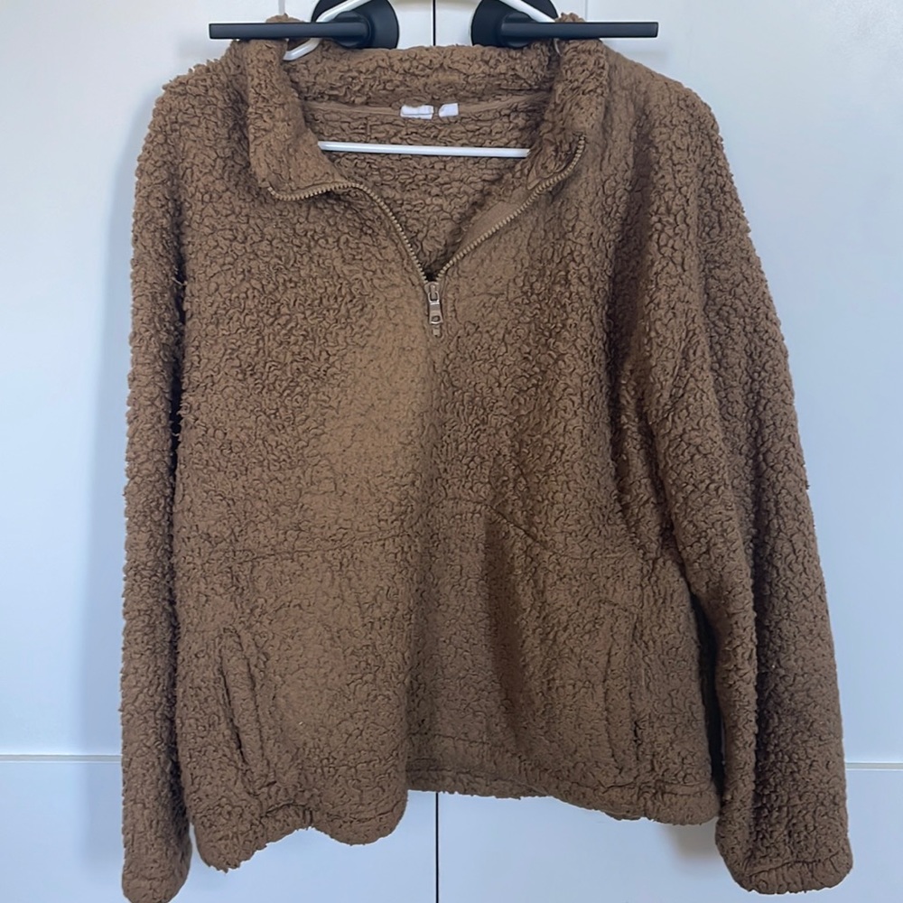 Sherpa quarter zip